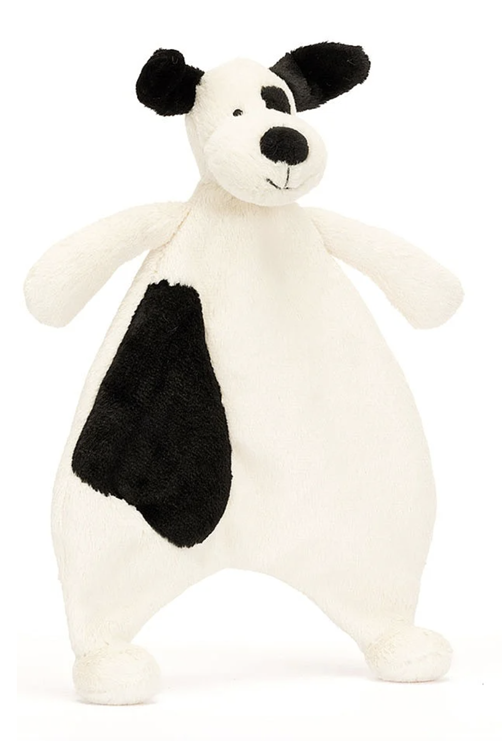 JELLYCAT Bashful Comforter - Black & Cream Puppy