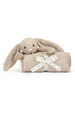 JELLYCAT Bashful Blankie - Beige Bunny