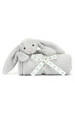 JELLYCAT Bashful Blankie - Grey Bunny