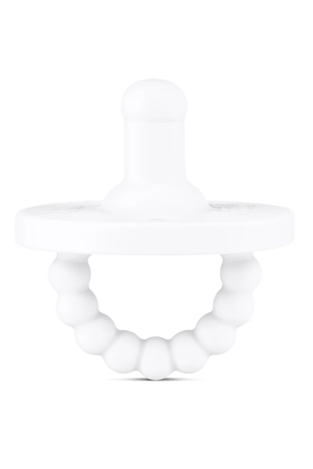 Cutie Pacifier Round - White