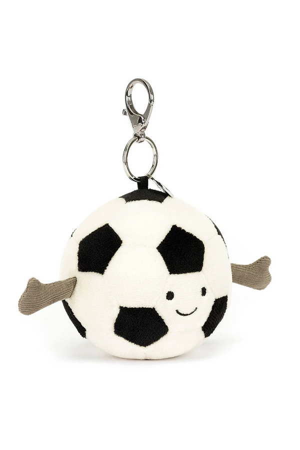 JELLYCAT Amuseable Sport Bag Charm - Soccer