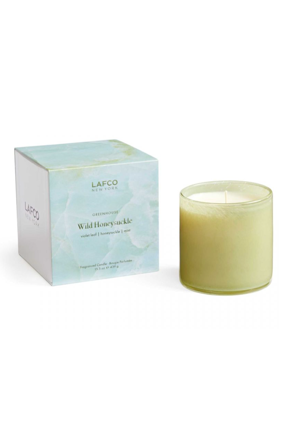 Lafco Candle - "Greenhouse" Wild Honeysuckle