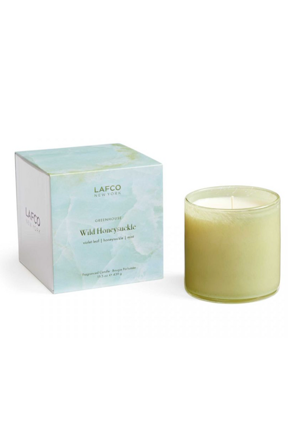 Lafco Candle - "Greenhouse" Wild Honeysuckle