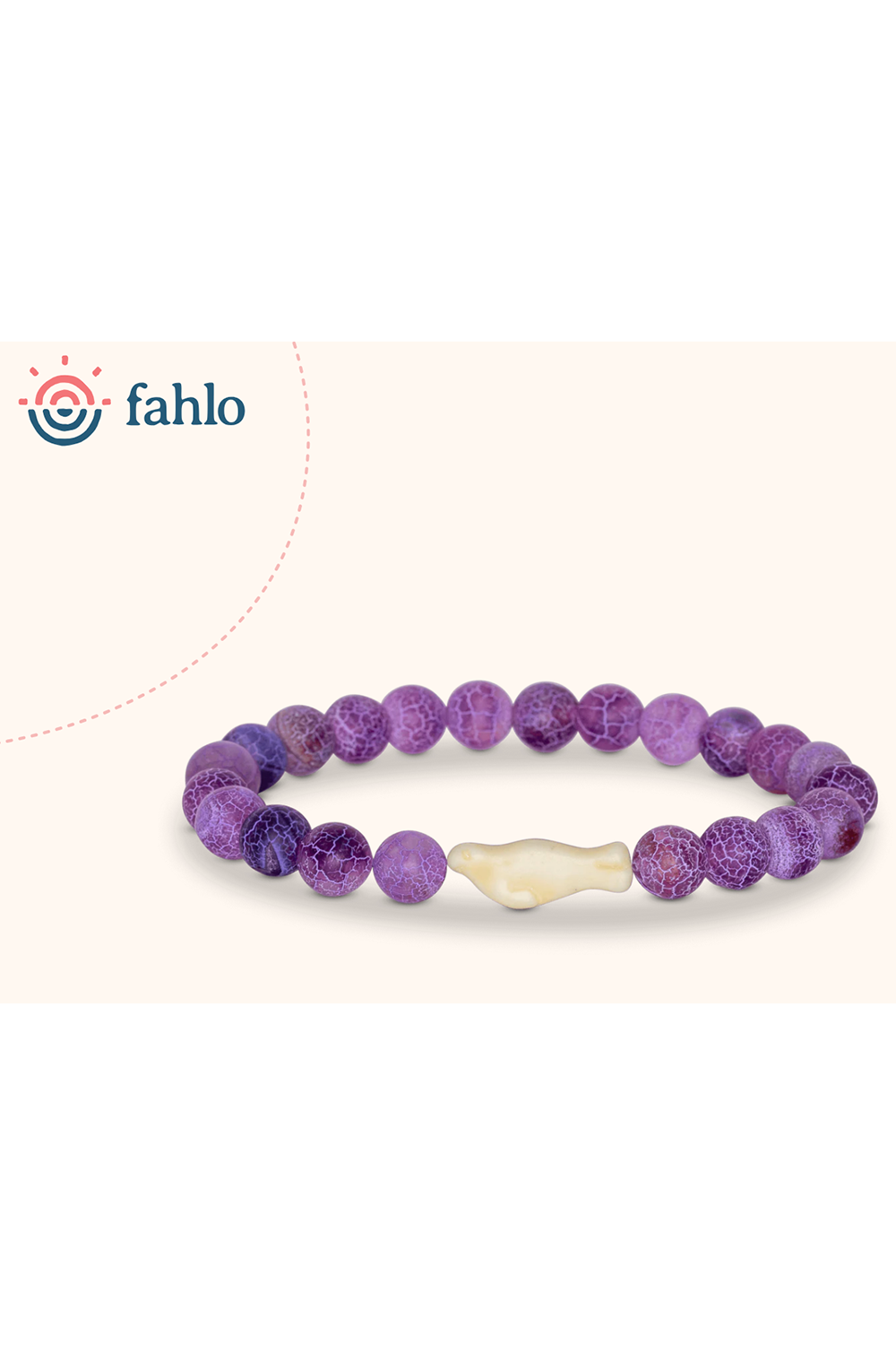 Fahlo Glide Bracelet - Coral Reef Violet