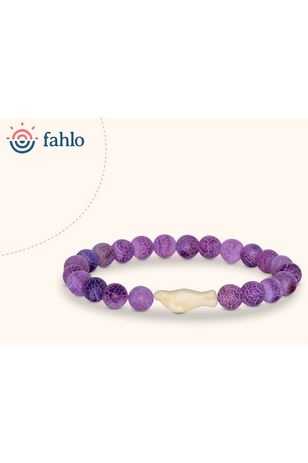 Fahlo Glide Bracelet - Coral Reef Violet