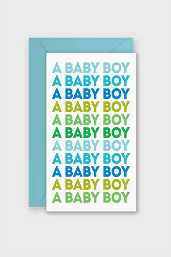 RSP Gift Enclosure Card - Baby Boy Repeat