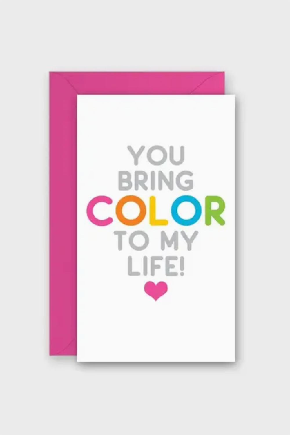 RSP Gift Enclosure Card - Colorful Life