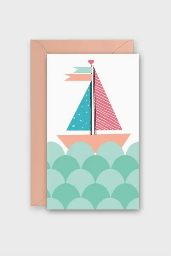 RSP Gift Enclosure Card - Little Sailboat