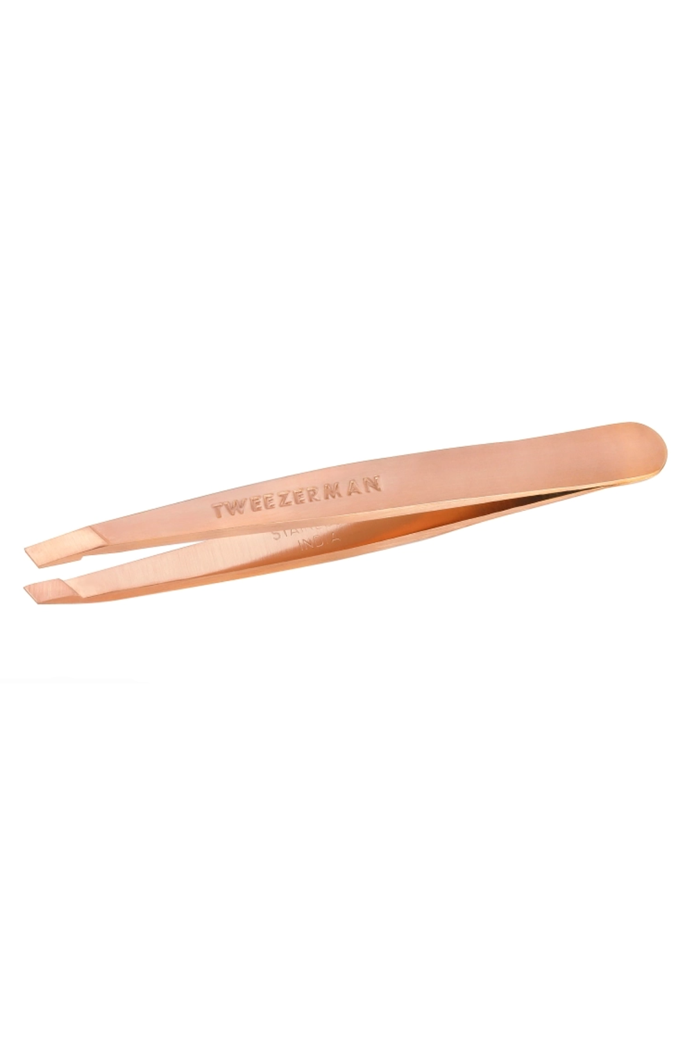 Mini Slant Tweezer - Rose Gold