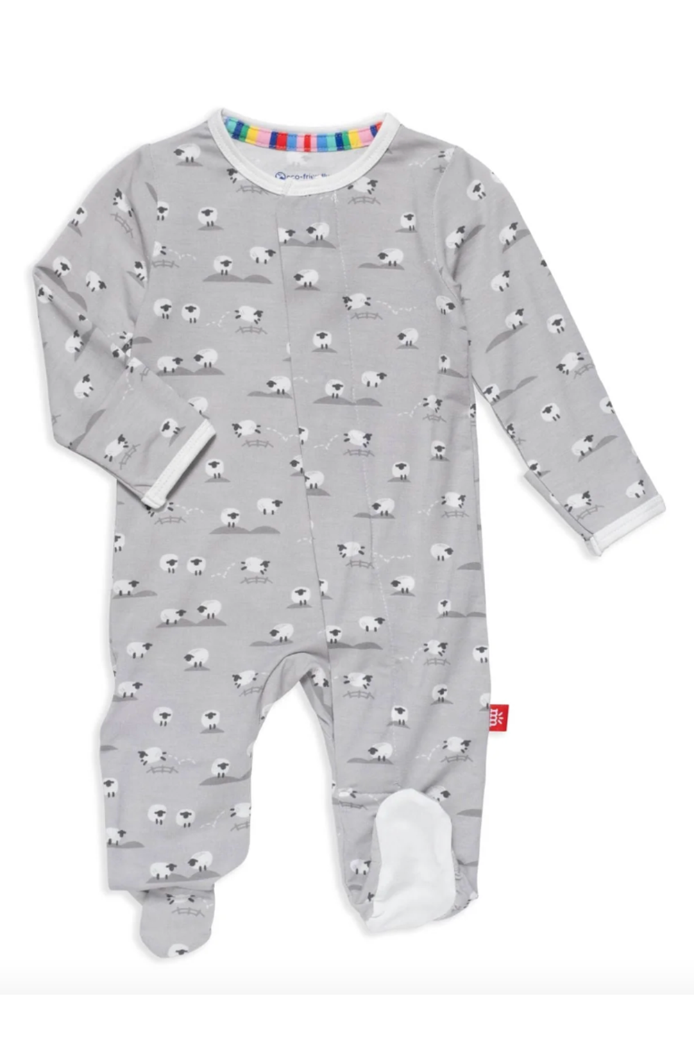 Magnetic Me Footie - Baa Baa Baby Gray