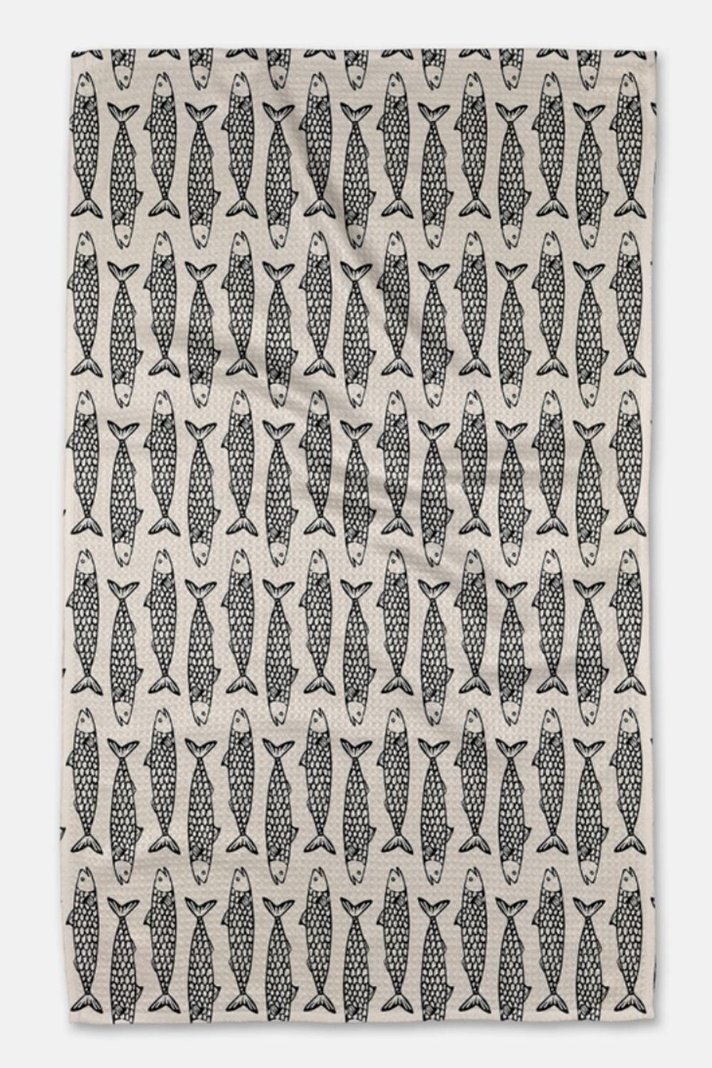 Geometry Kitchen Tea Towel - Fish Friends