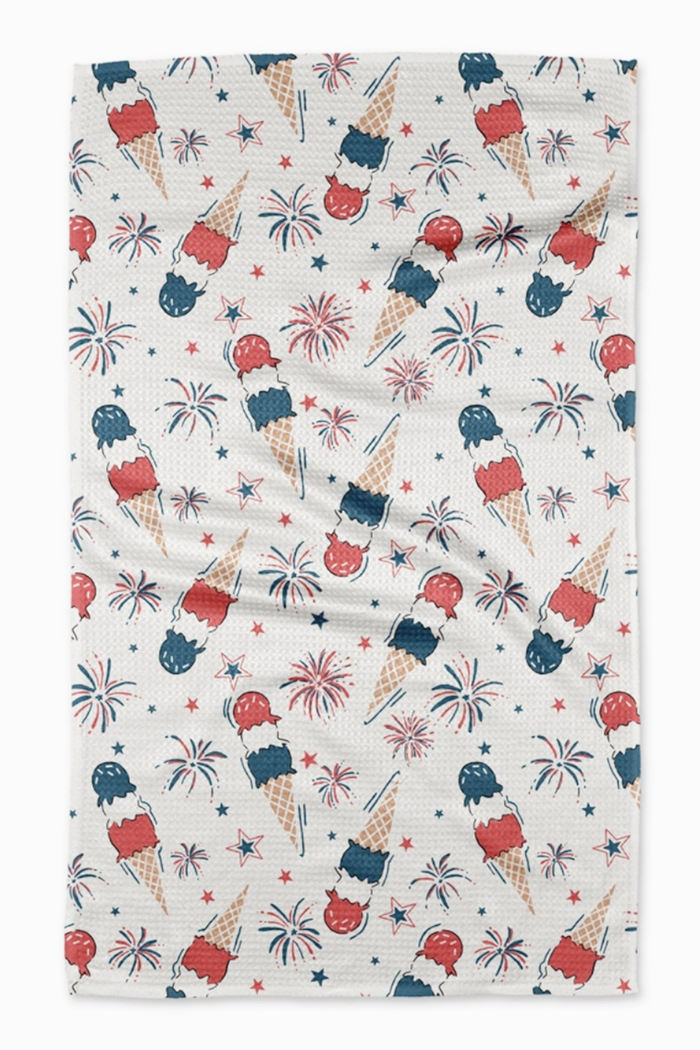 Geometry Kitchen Tea Towel - Ice Cream Celebration