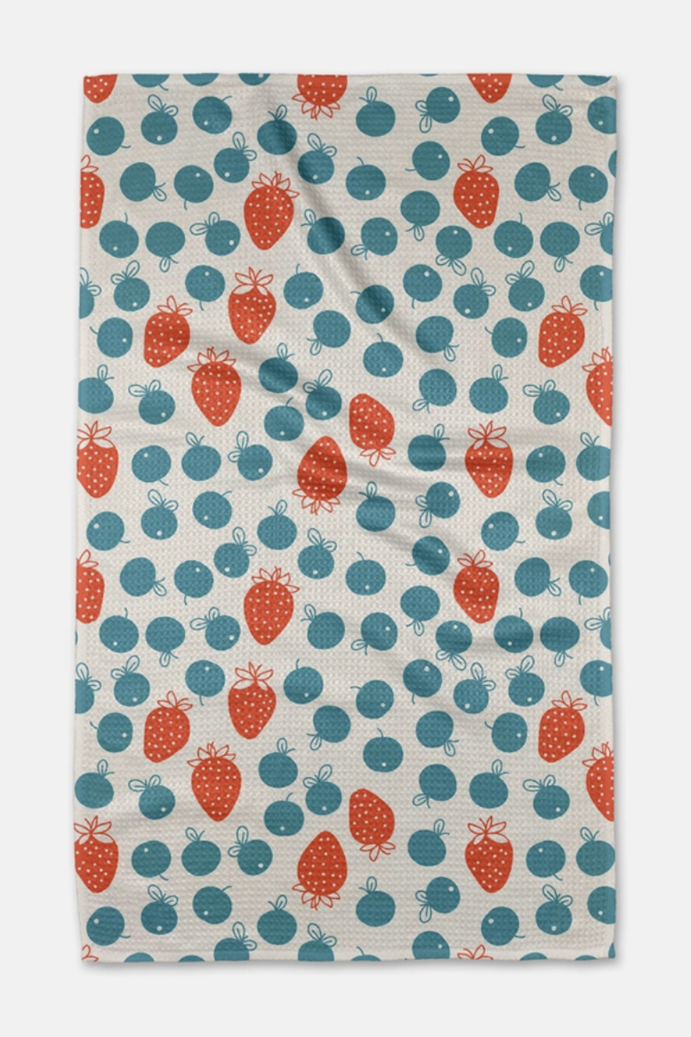 Geometry Kitchen Tea Towel - Star Spangled Berry