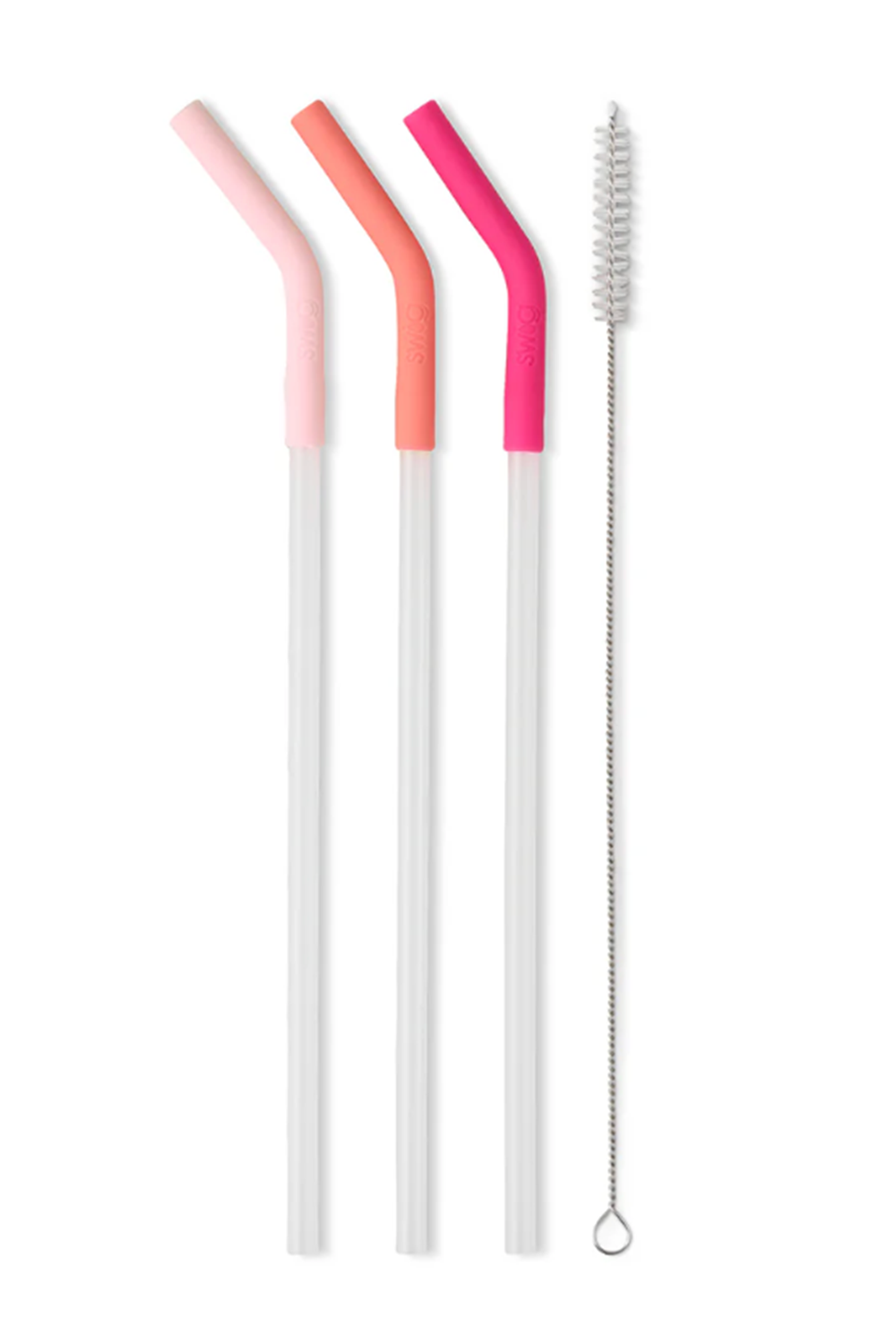 Swig Mega Mug Straw Set - Blush Coral