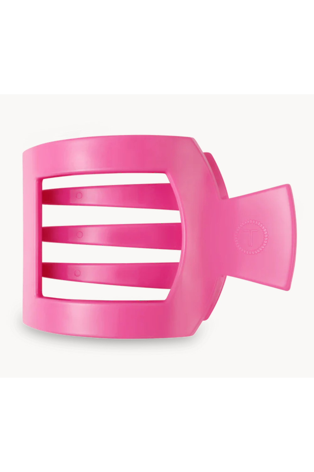 Teleties Square Hair Clip - Paradise Pink