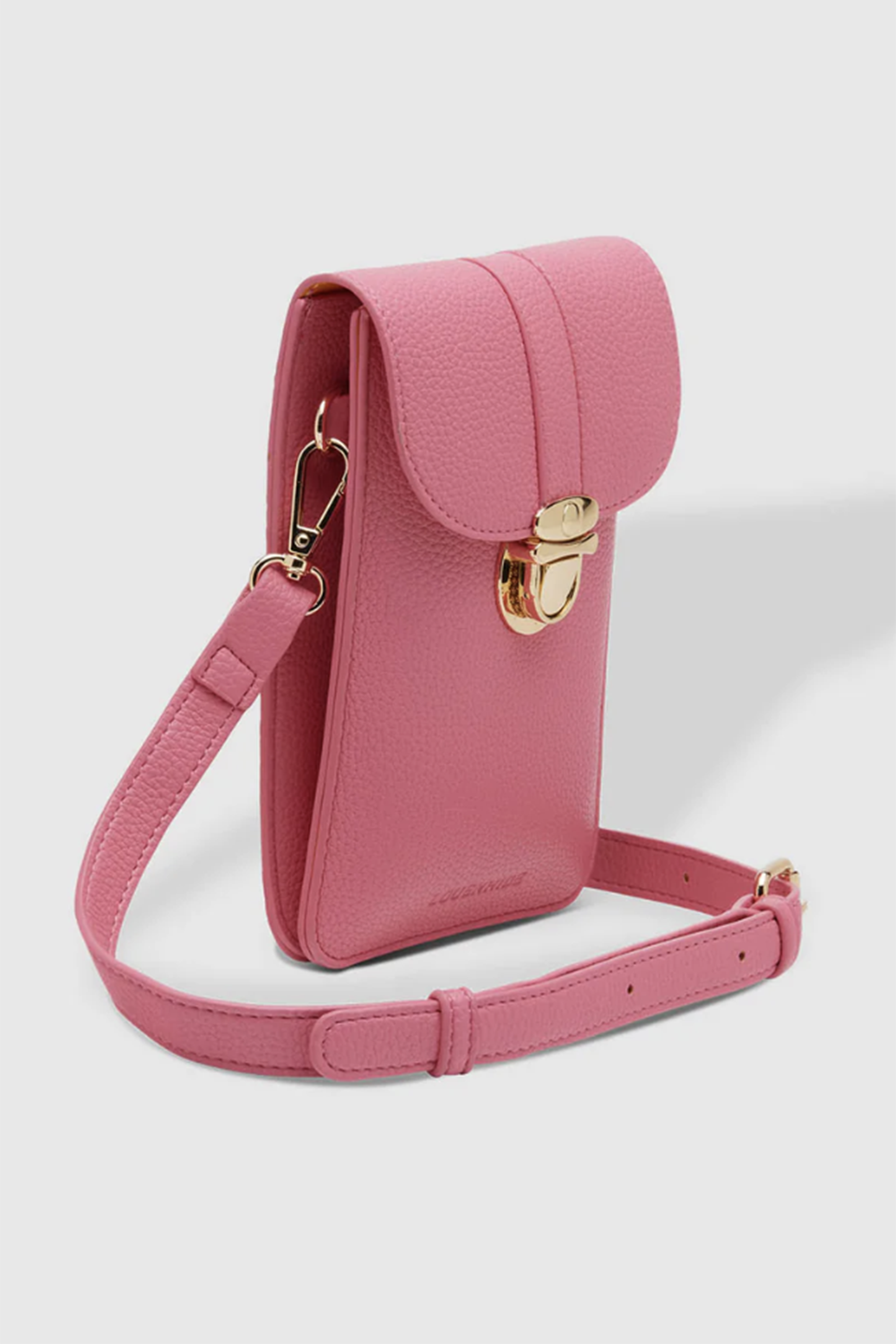 Fontaine Phone Crossbody Bag - Lipstick Pink