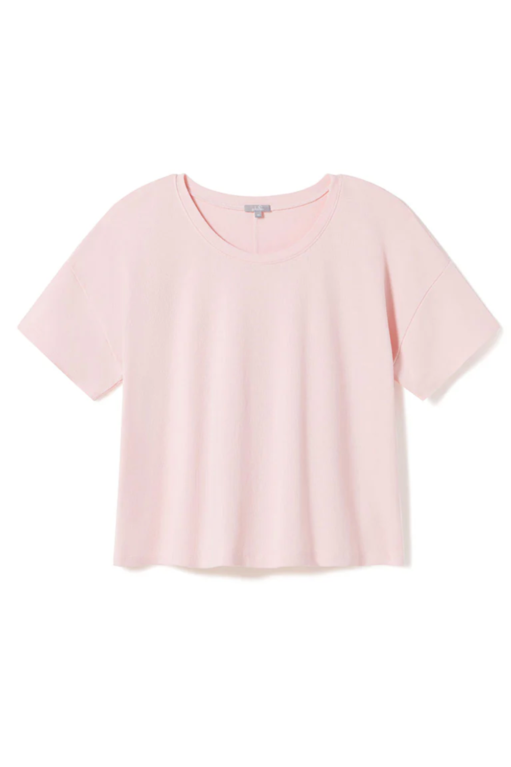 Ricky Short Sleeve Crew Neck Tee - Blush