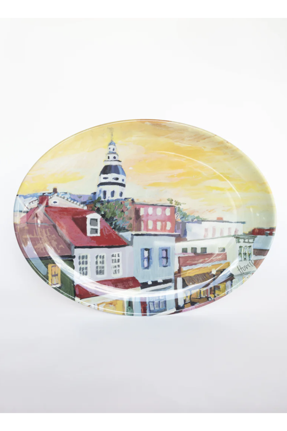 Local Melamine Platter - Hovell "Main Street"