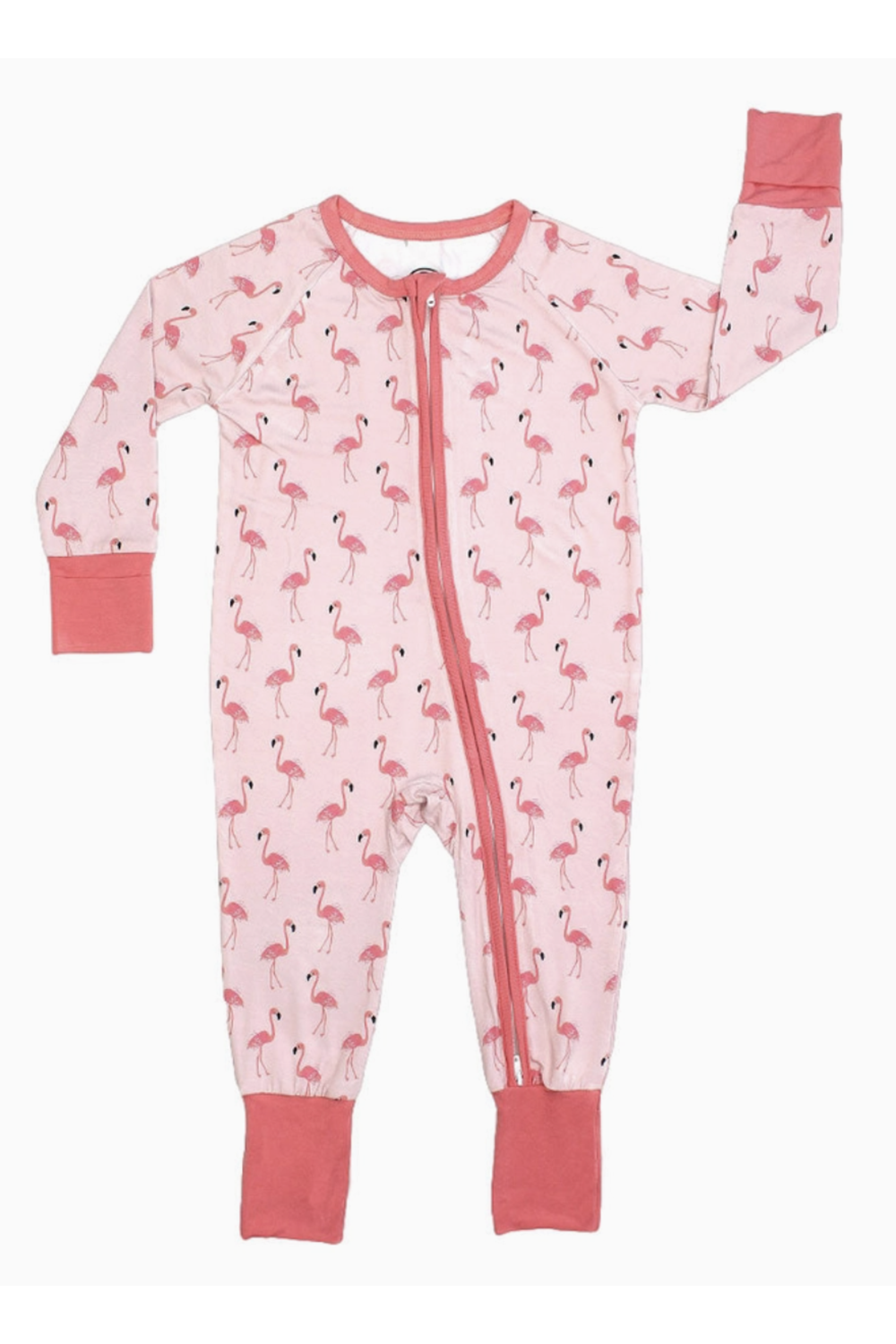 Bamboo Sleeper Pajamas - Fancy Flamingos