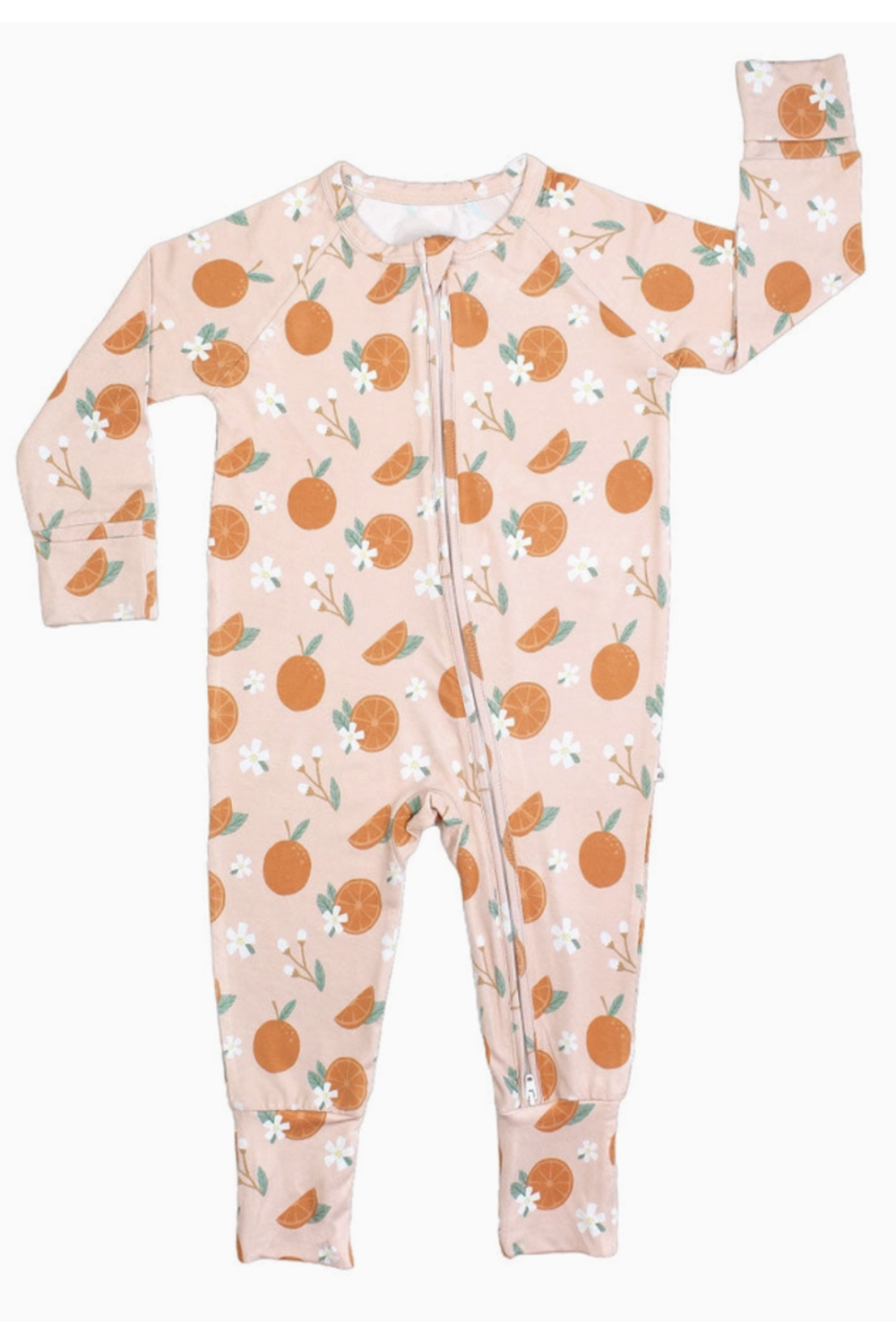 Bamboo Sleeper Pajamas - Freshly Squeezed Oranges