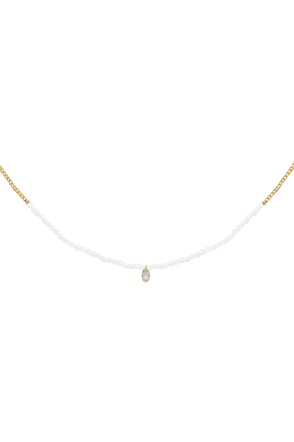 MM Aquata Necklace - Moonstone