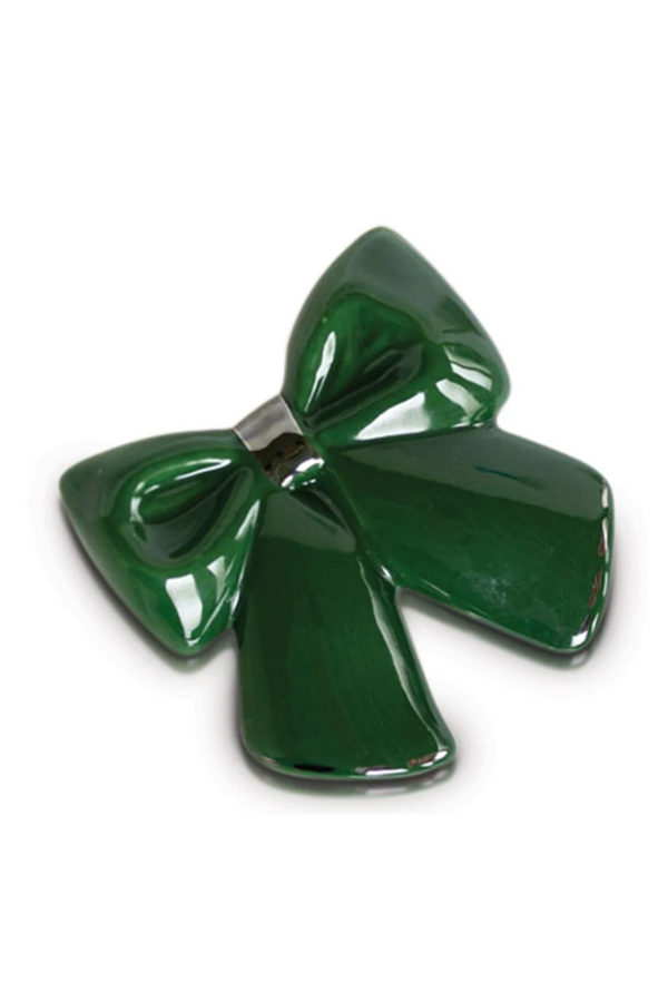 Nora Fleming Mini Attachment - Wrap it Bow Green