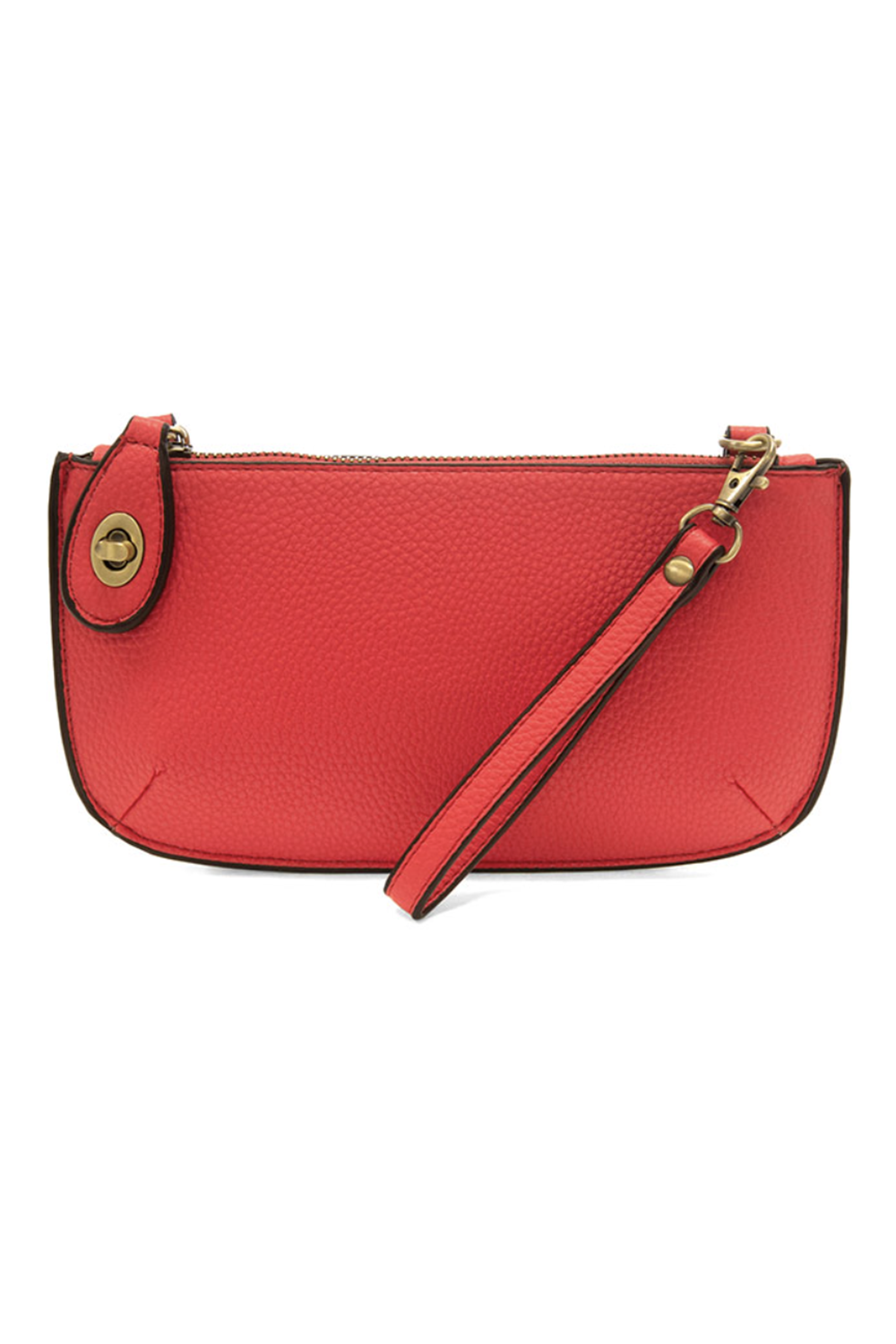 Joy Mini Crossbody Wristlet Clutch - Extreme Rose