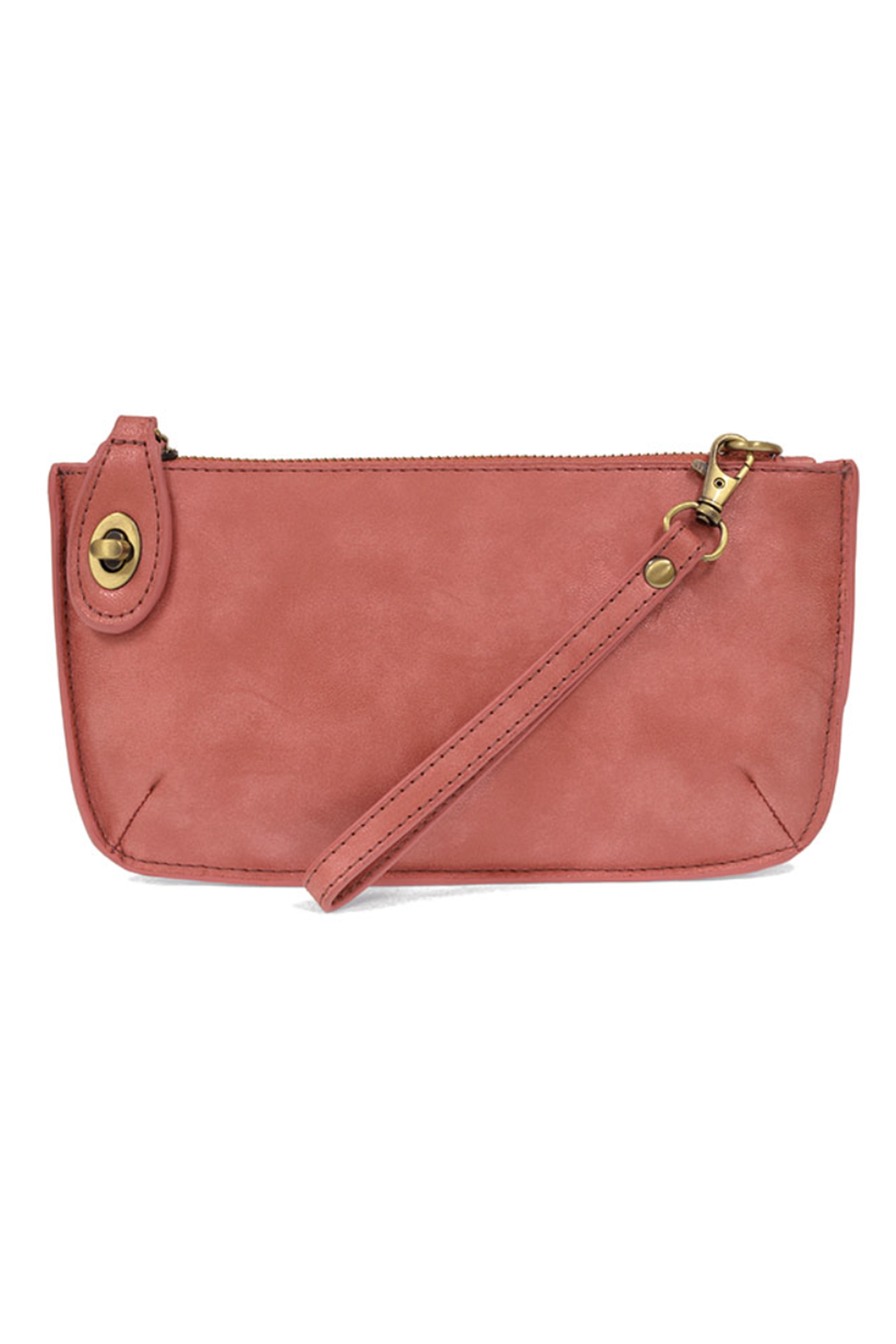 Joy Mini Crossbody Wristlet Clutch - Luxe Hot Pink