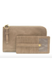 Joy Karina Convertible Wristlet / Wallet - Shitake