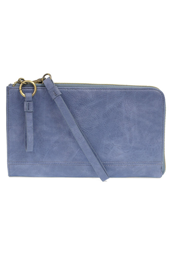Joy Karina Convertible Wristlet / WalleT - Peri Blue