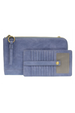 Joy Karina Convertible Wristlet / WalleT - Peri Blue