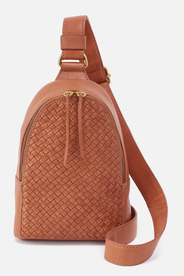 Fern Sling Crossbody Bag - Washed Hide Harvest Wheat