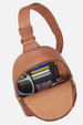 Fern Sling Crossbody Bag - Washed Hide Harvest Wheat