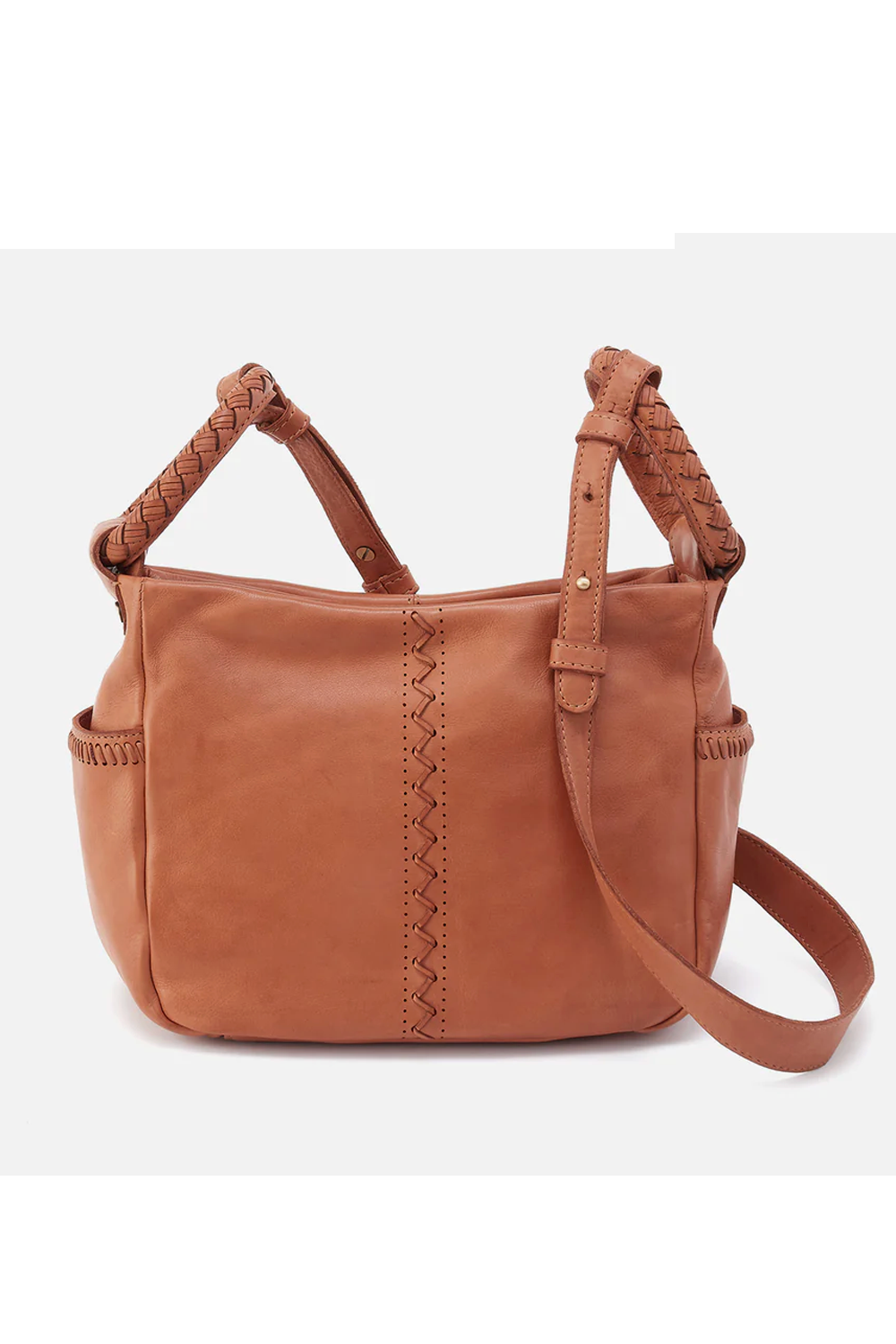 Sheila Crossbody Purse - Washed Hide Harvest Wheat