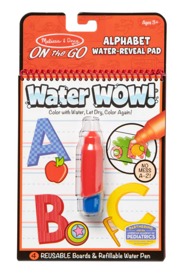 MD Water Wow Coloring Book - Alphabet