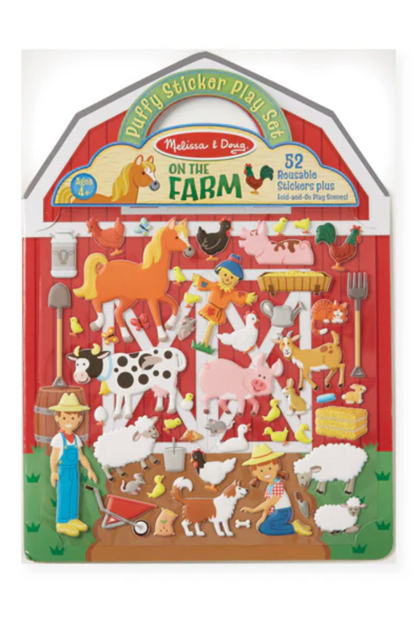 Puffy Sticker Play Set - Farm