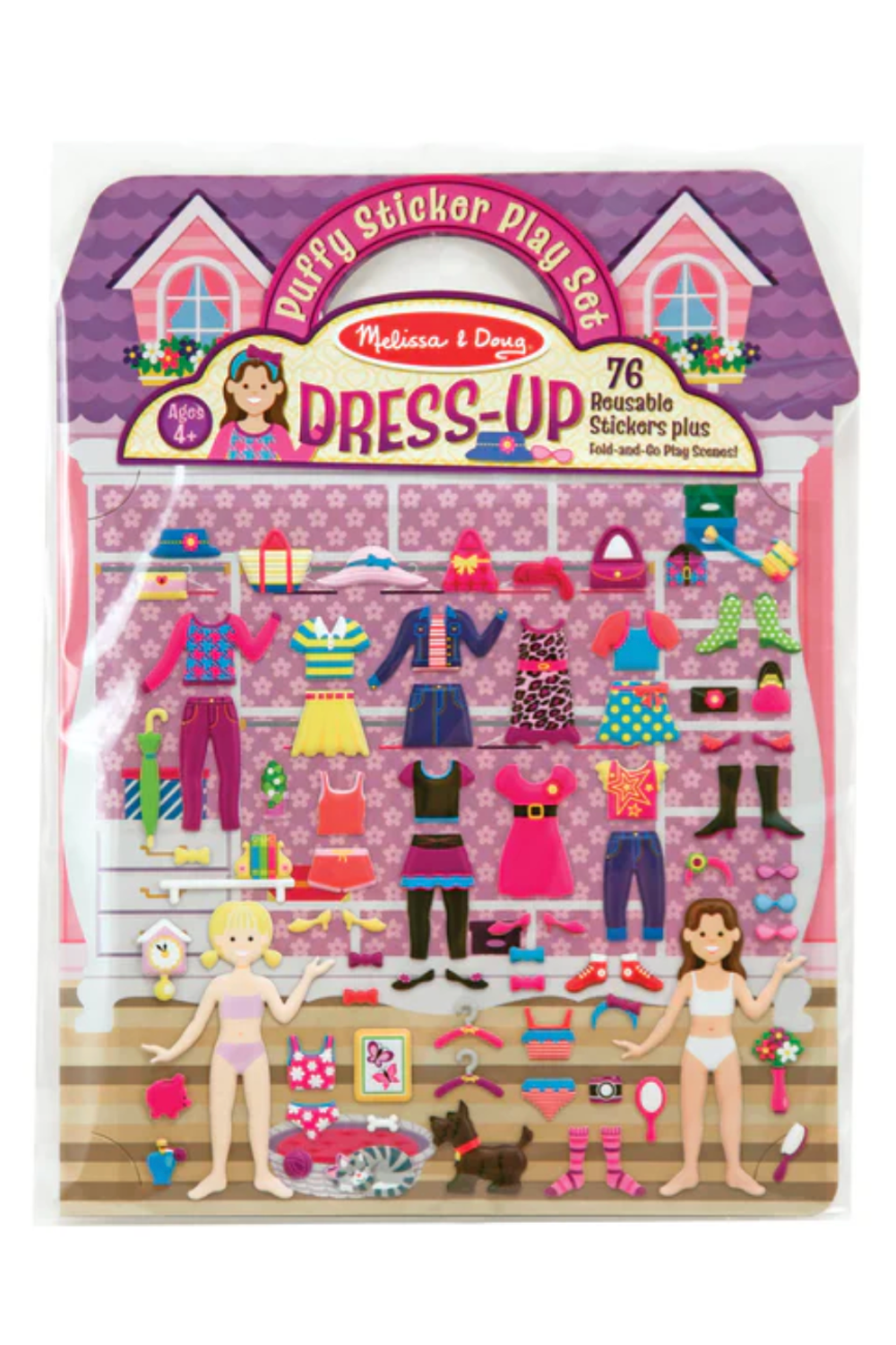 Puffy Sticker Play Set - Dress Up