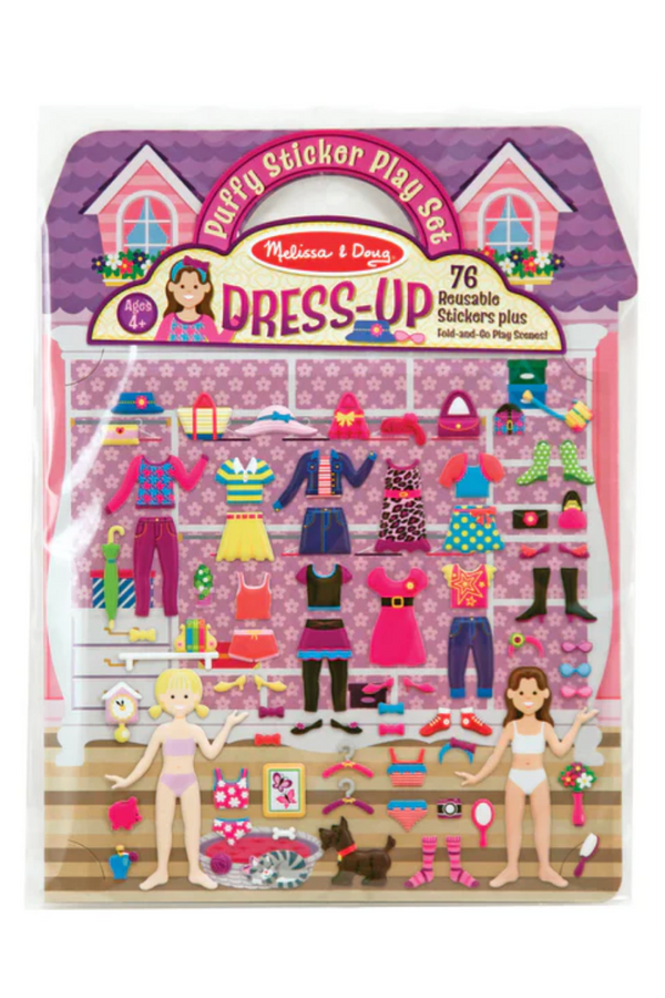 Puffy Sticker Play Set - Dress Up