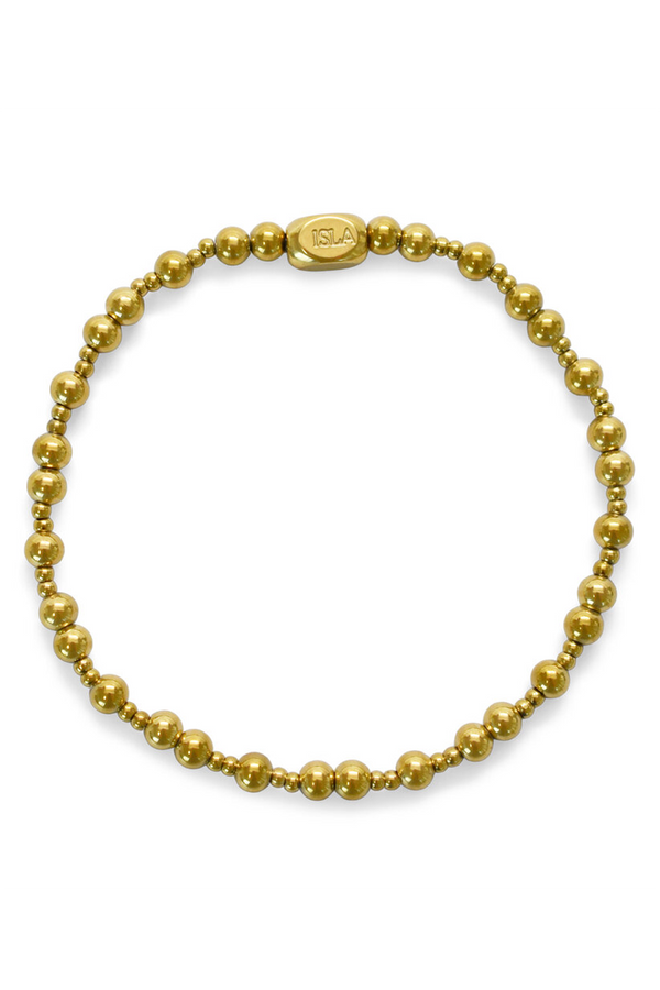 ISLA Double Bubble Bracelet - Gold