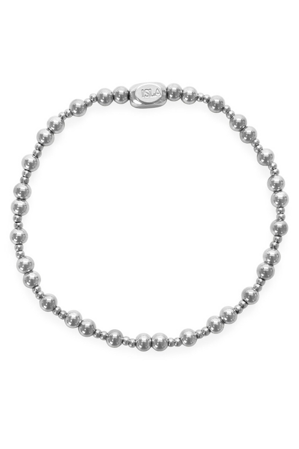 ISLA Double Bubble Bracelet - Steel