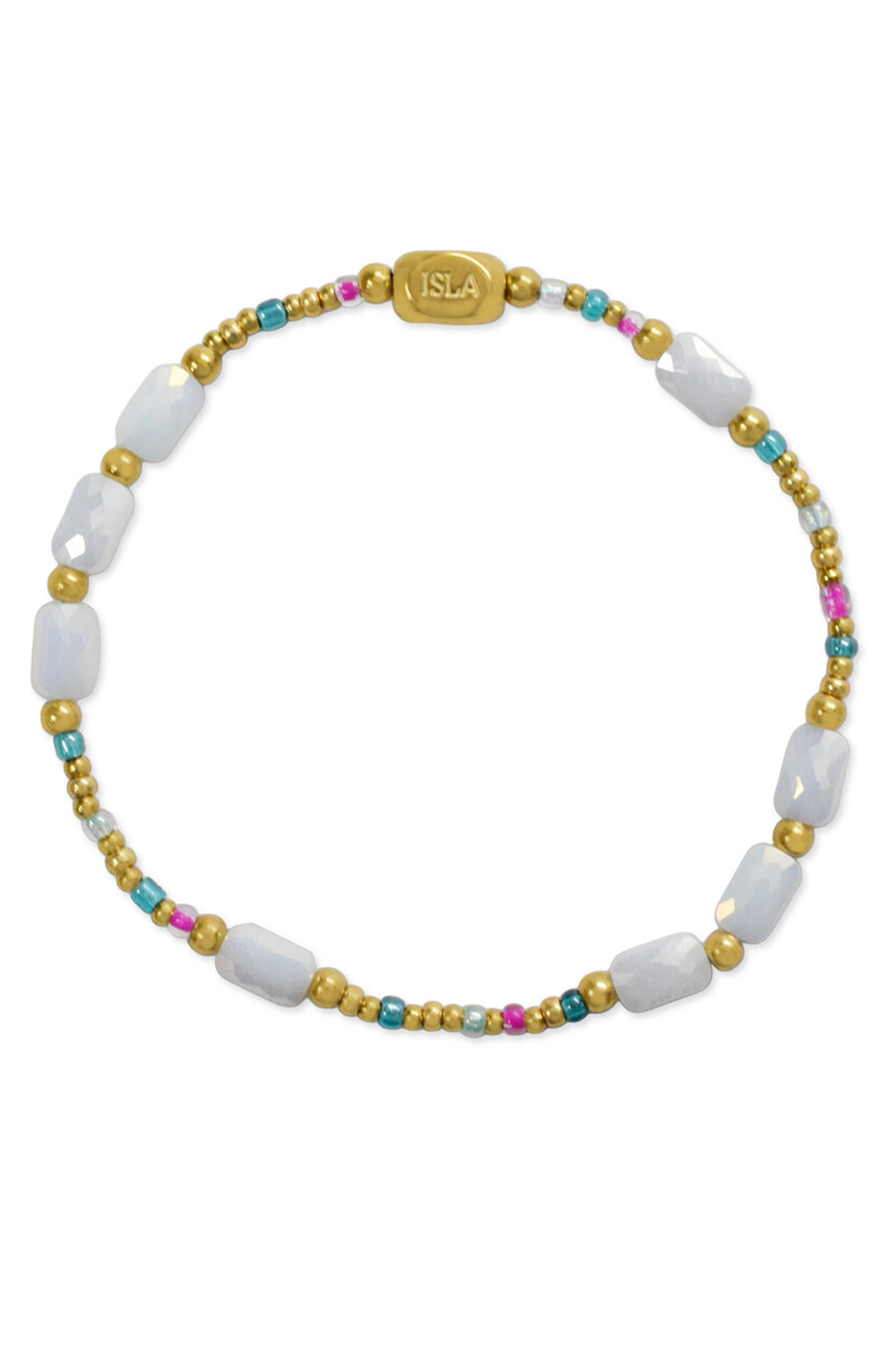 ISLA Coastal Crystals Bracelet - Gold Big Sur Carnivale