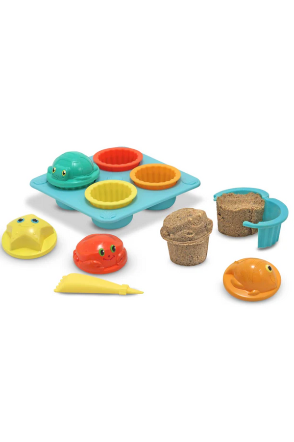 MD Seaside Sidekicks Sand Cupcake Set