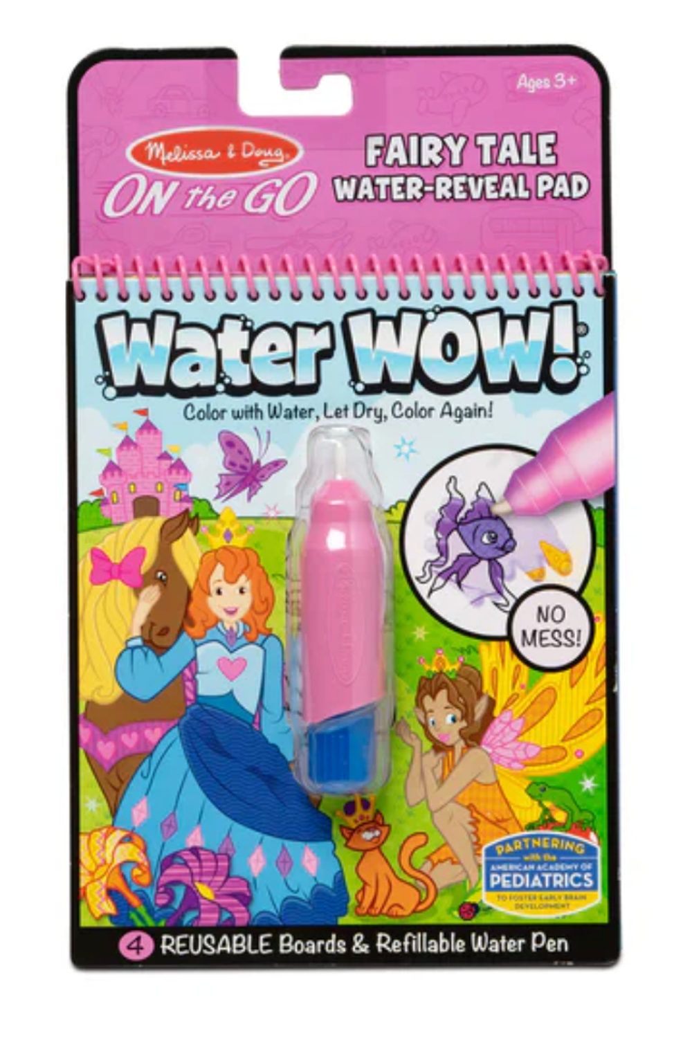 MD Water Wow Coloring Book - Fairy Tale