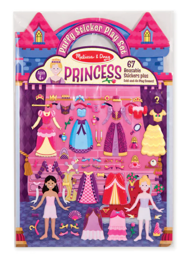 Puffy Sticker Play Set - Princess
