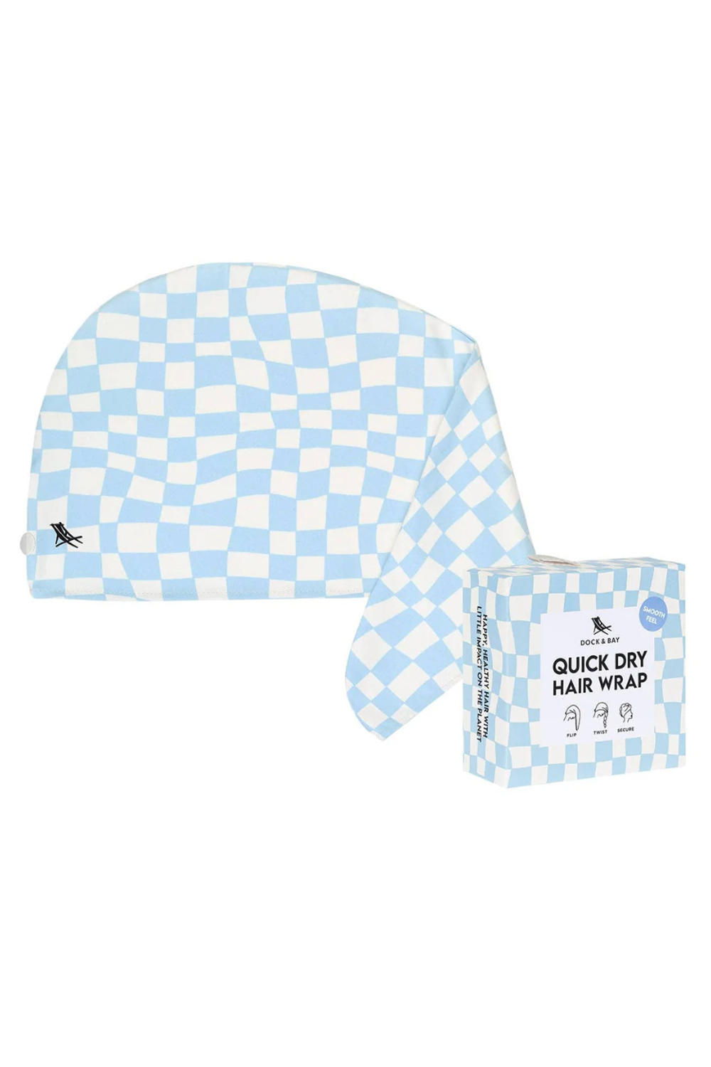 Quick Dry Hair Wrap - Surf Check