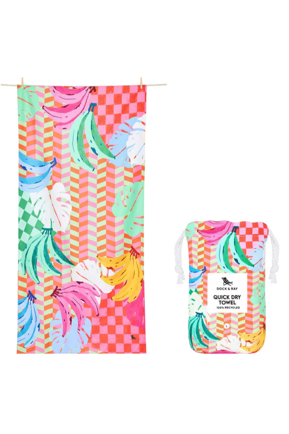 Quick Dry Beach Towel - Banana Karma