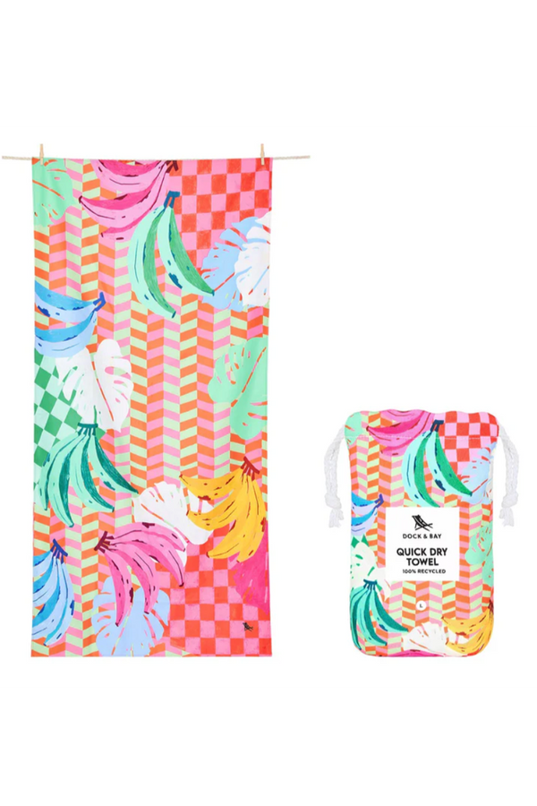 Quick Dry Beach Towel - Banana Karma