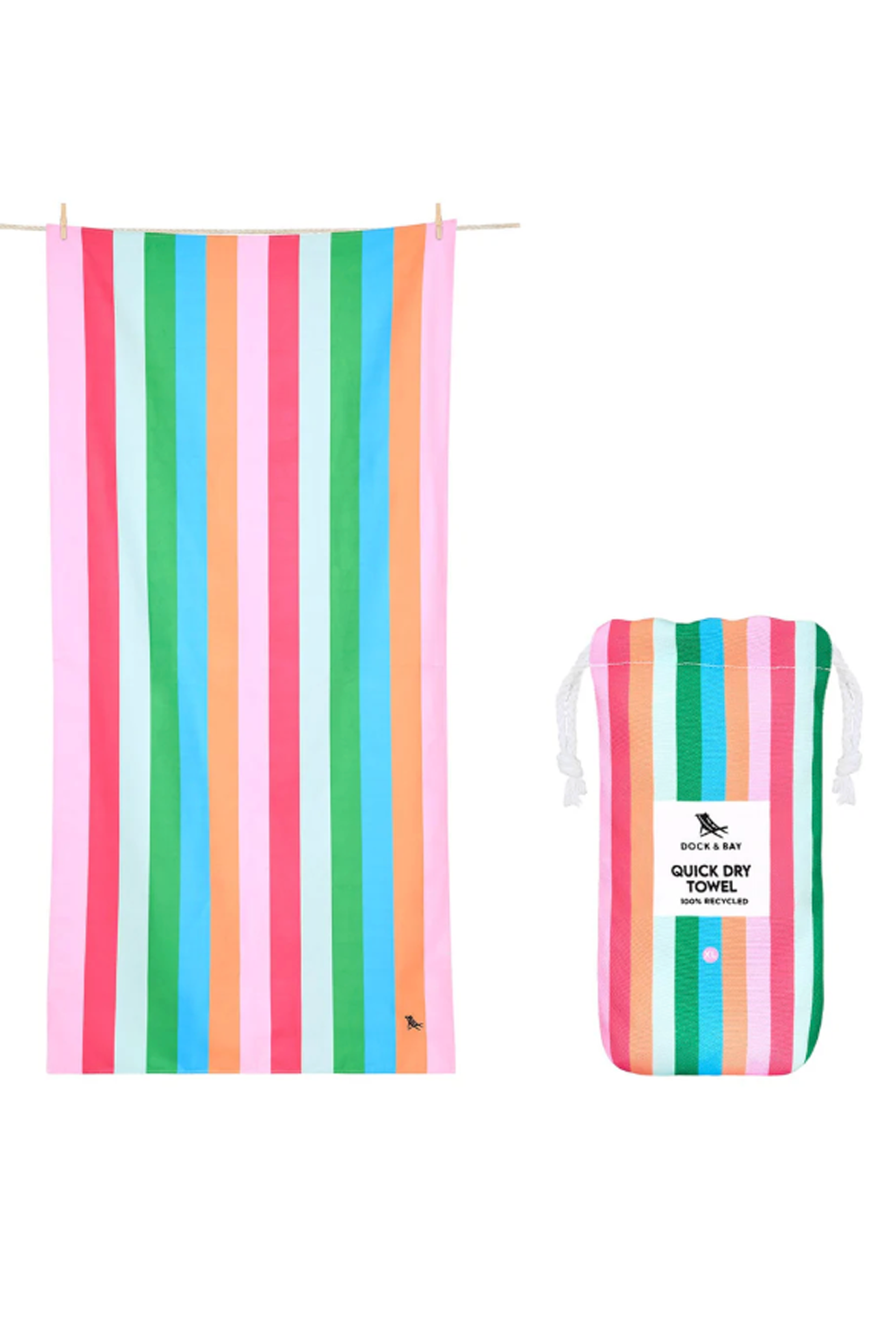 Quick Dry Beach Towel - Tutti Frutti