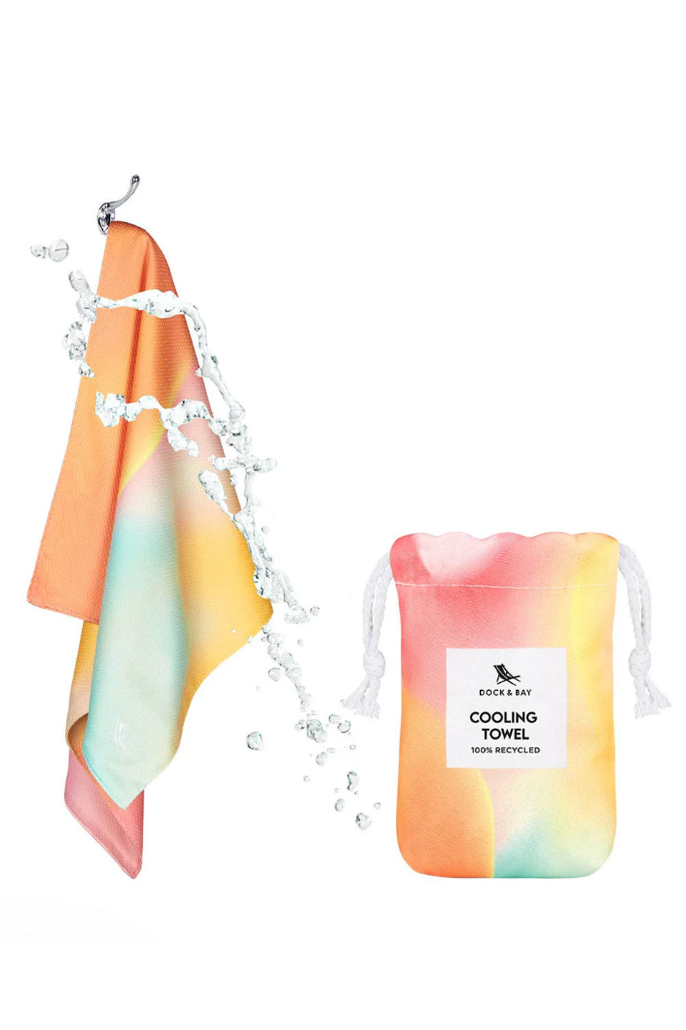 Quick Dry Gym / Cooling Towel - Sunset Run