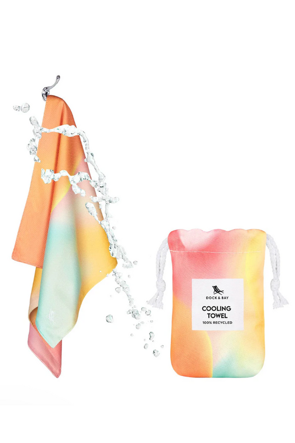 Quick Dry Gym / Cooling Towel - Sunset Run